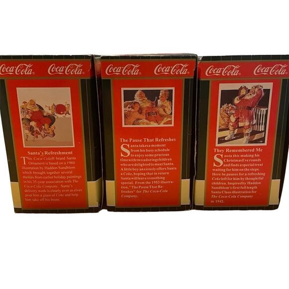 Coca Cola Trim-A-Tree Collection Ornaments & Enesco Coca Cola Ornament - Picture 6 of 8